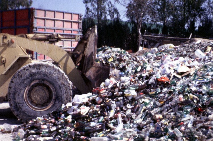 Vertedero de  residuos solidos urbanos