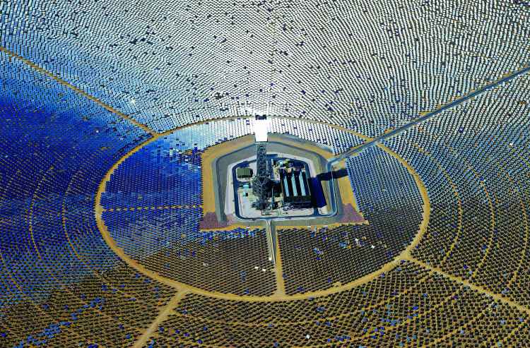 La planta Termosolar Ivanpah La planta Termosolar Ivanpah